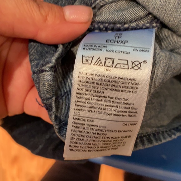 Gap Denim Peplum Tank - Picture 5 of 5